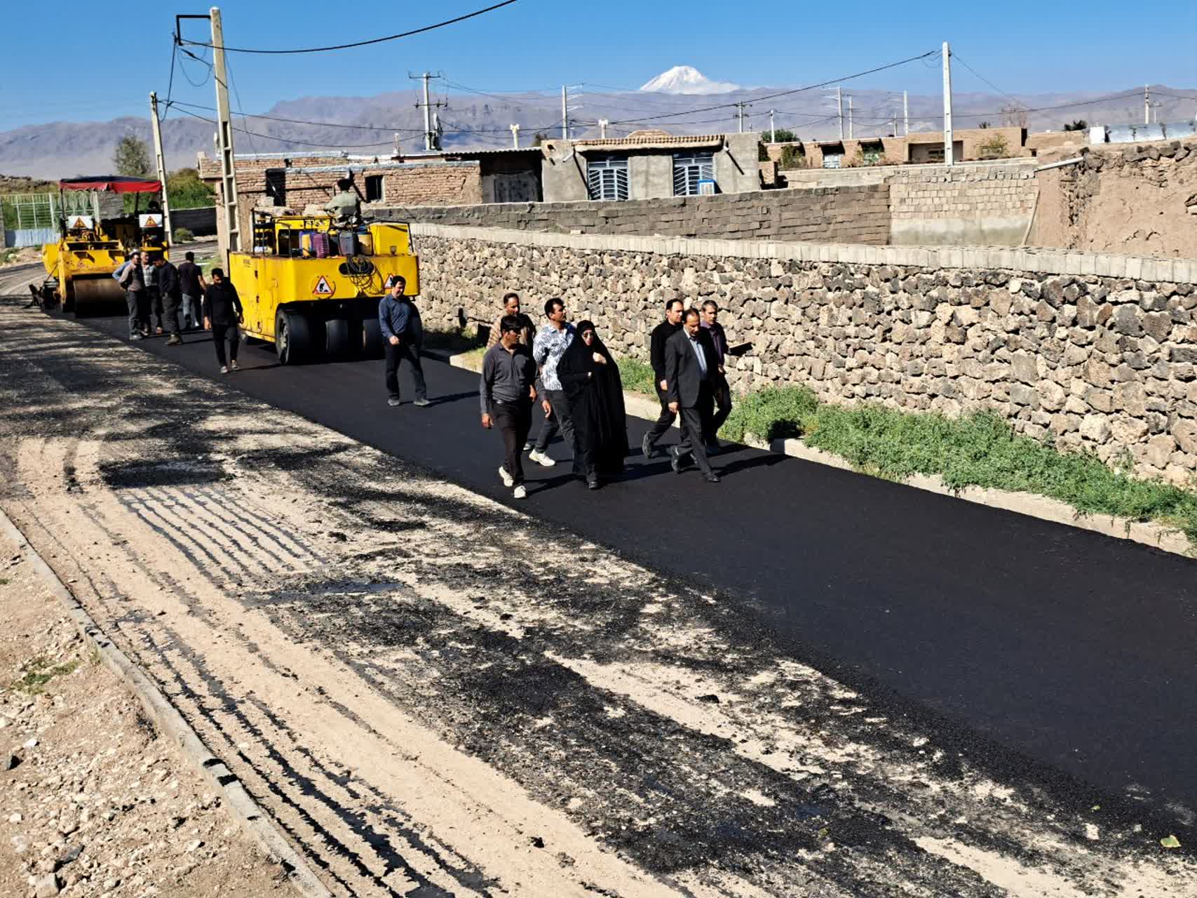 نهضت آسفالت‌ریزی در روستاهای پلدشت؛ اختصاص 160 میلیارد تومانی برای توسعه عمران روستایی
