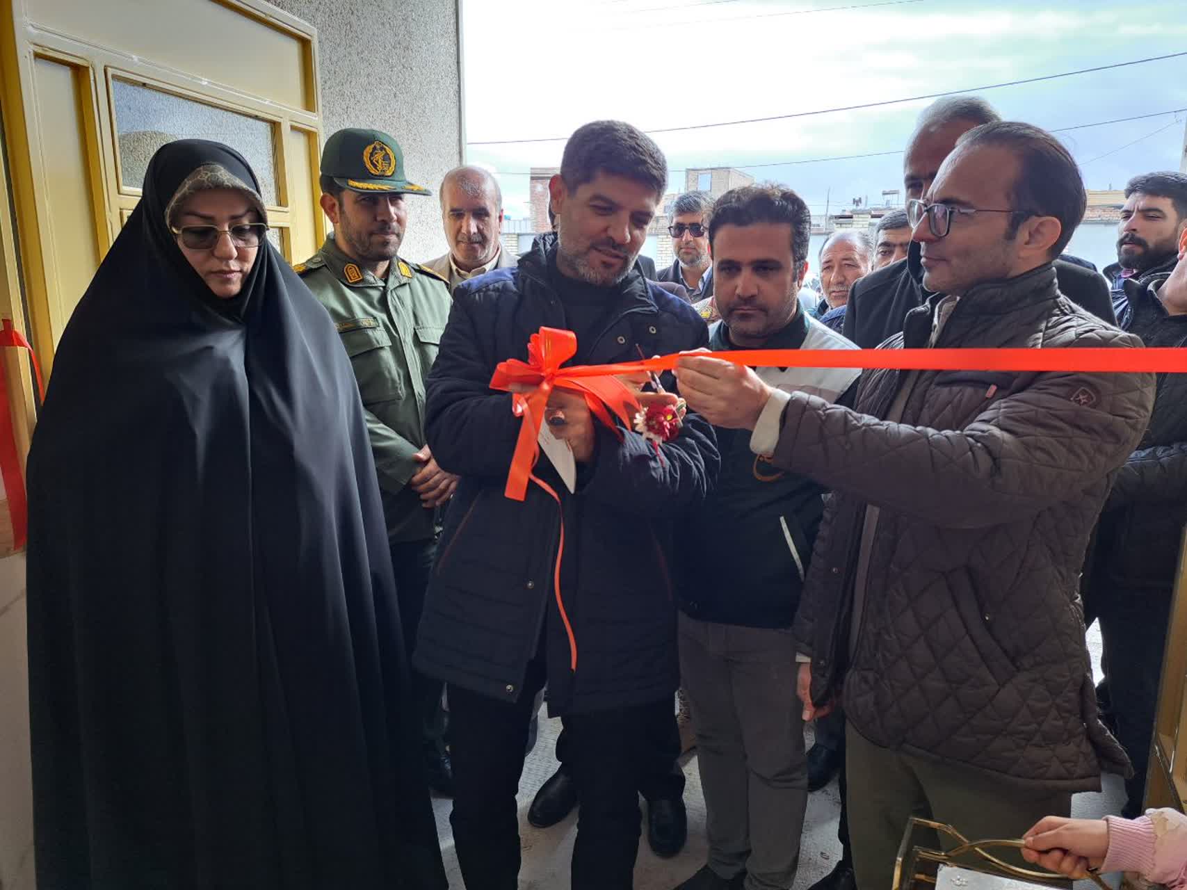 افتتاح مدرسه مشارکتی طرب‌رسان در پلدشت