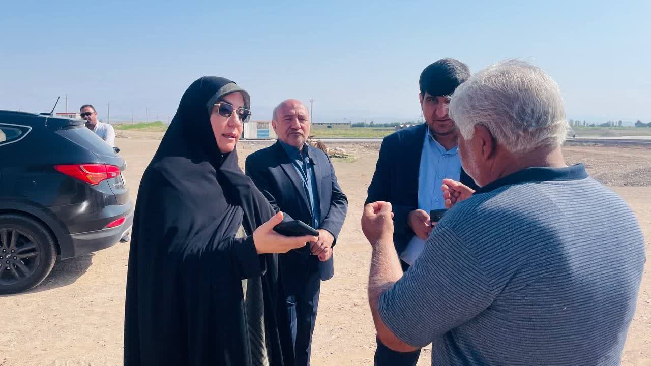 پیگیری میدانی مسائل حوزه ترانزیت و بازدید از پروژه‌های زیرساختی حمل‌ونقل در شهرستان پلدشت