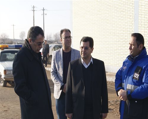بازدید سرپرست فرمانداری پلدشت از طرح آب شیرین کن شهر