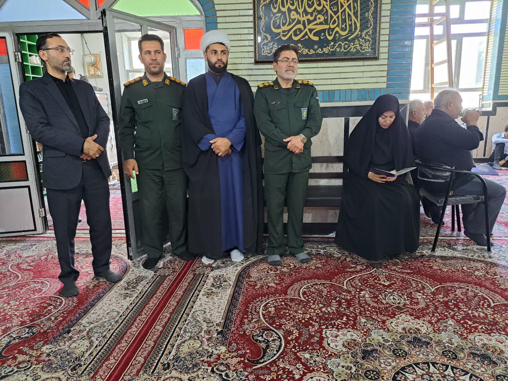 مراسم چهلمین روز شهادت رهبر شهید در پلدشت برگزار شد