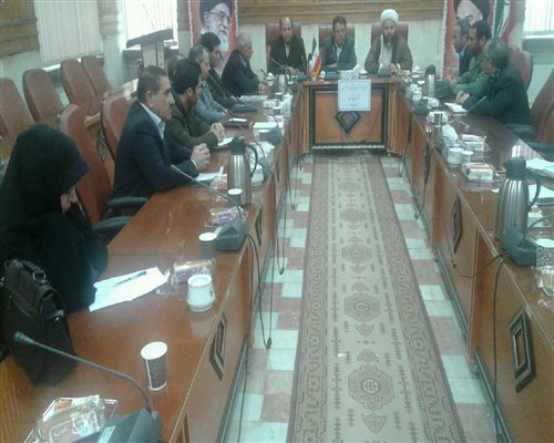 جلسه ستاد پشتیبانی نهضت سواد آموزی در محل سالن اجتماعات فرمانداری برگزار شد