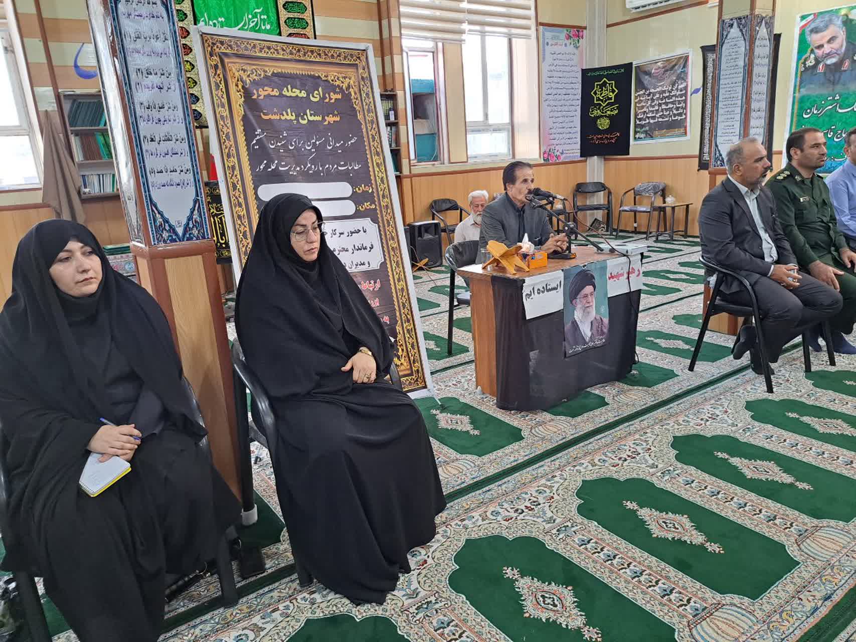 نشست شورای مدیریت محله‌محور در روستای بهلول‌آباد برگزار شد+ تصاویر