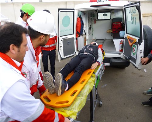 مانور ایمنی در برابر زلزله برگزار شد