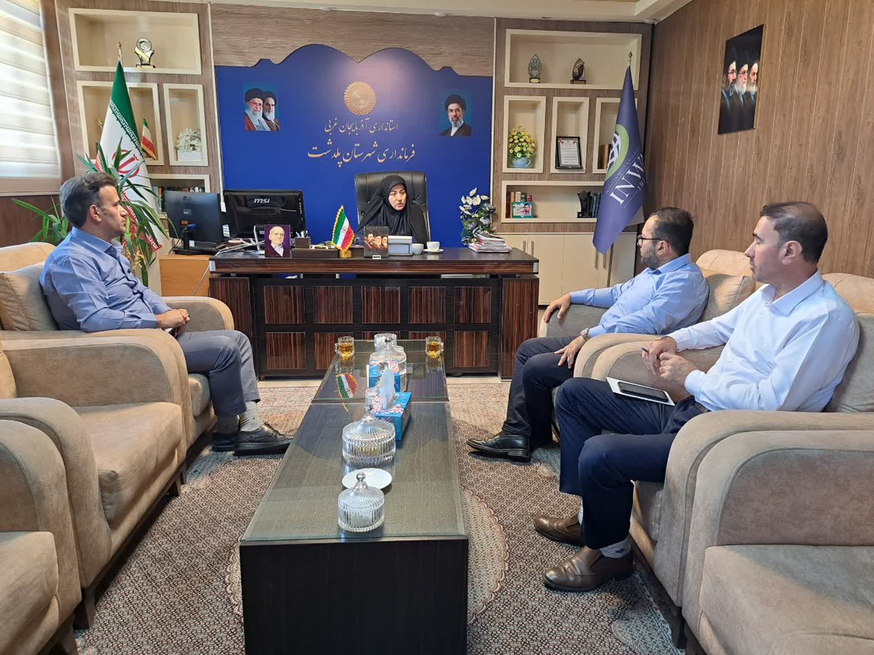 بررسی چالش‌های آب و خاک پلدشت در نشست فرماندار با مدیران جهاد کشاورزی و منابع آب