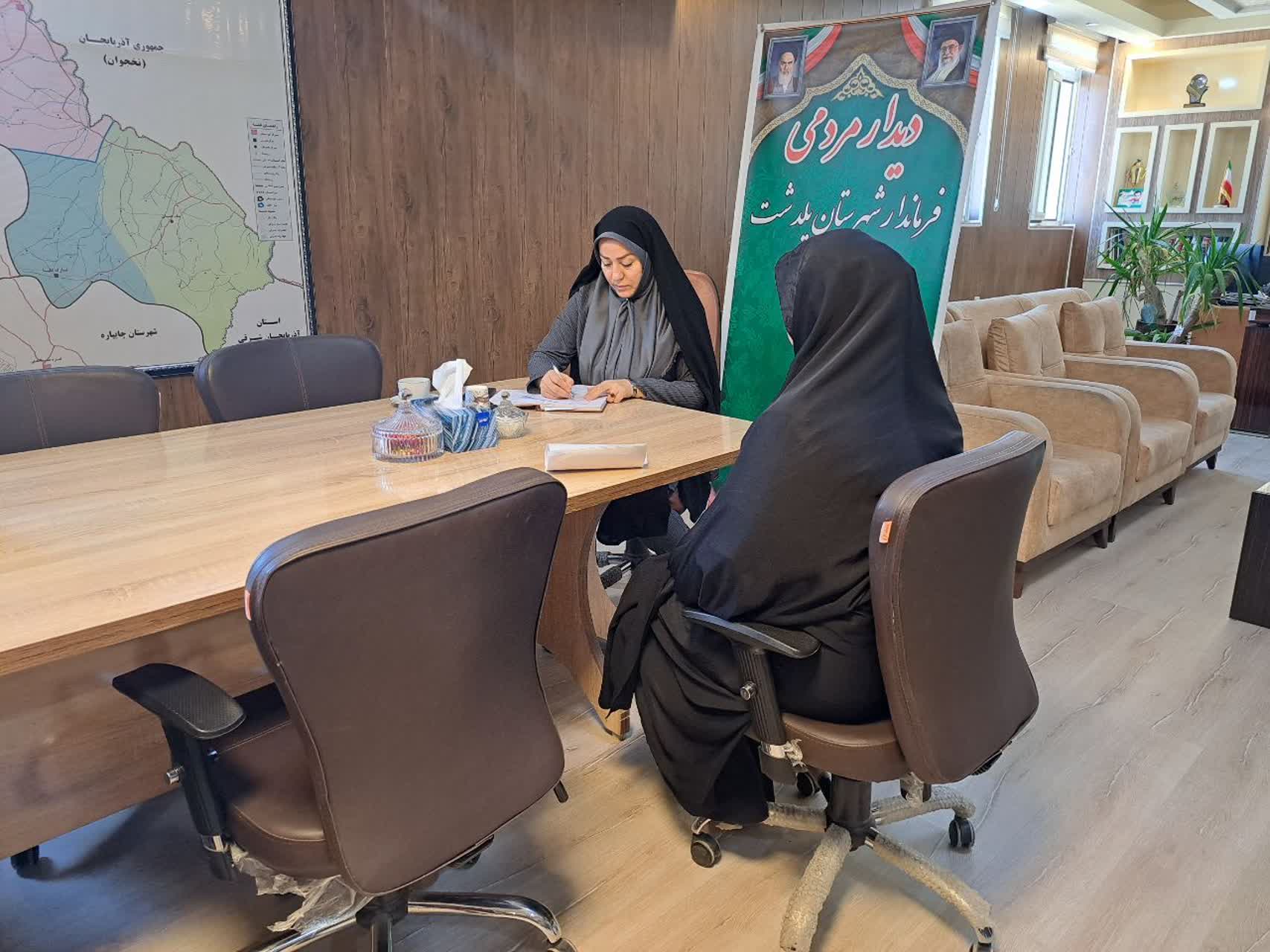 ملاقات مردمی فرماندار شهرستان پلدشت