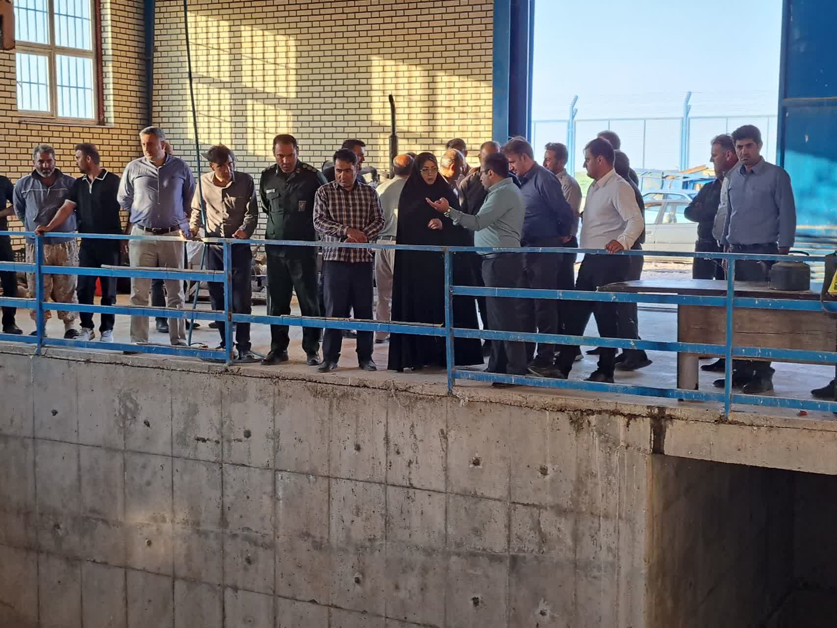بازدید میدانی فرماندار پلدشت از ایستگاه‌های پمپاژ و اراضی کشاورزی کرم‌آباد