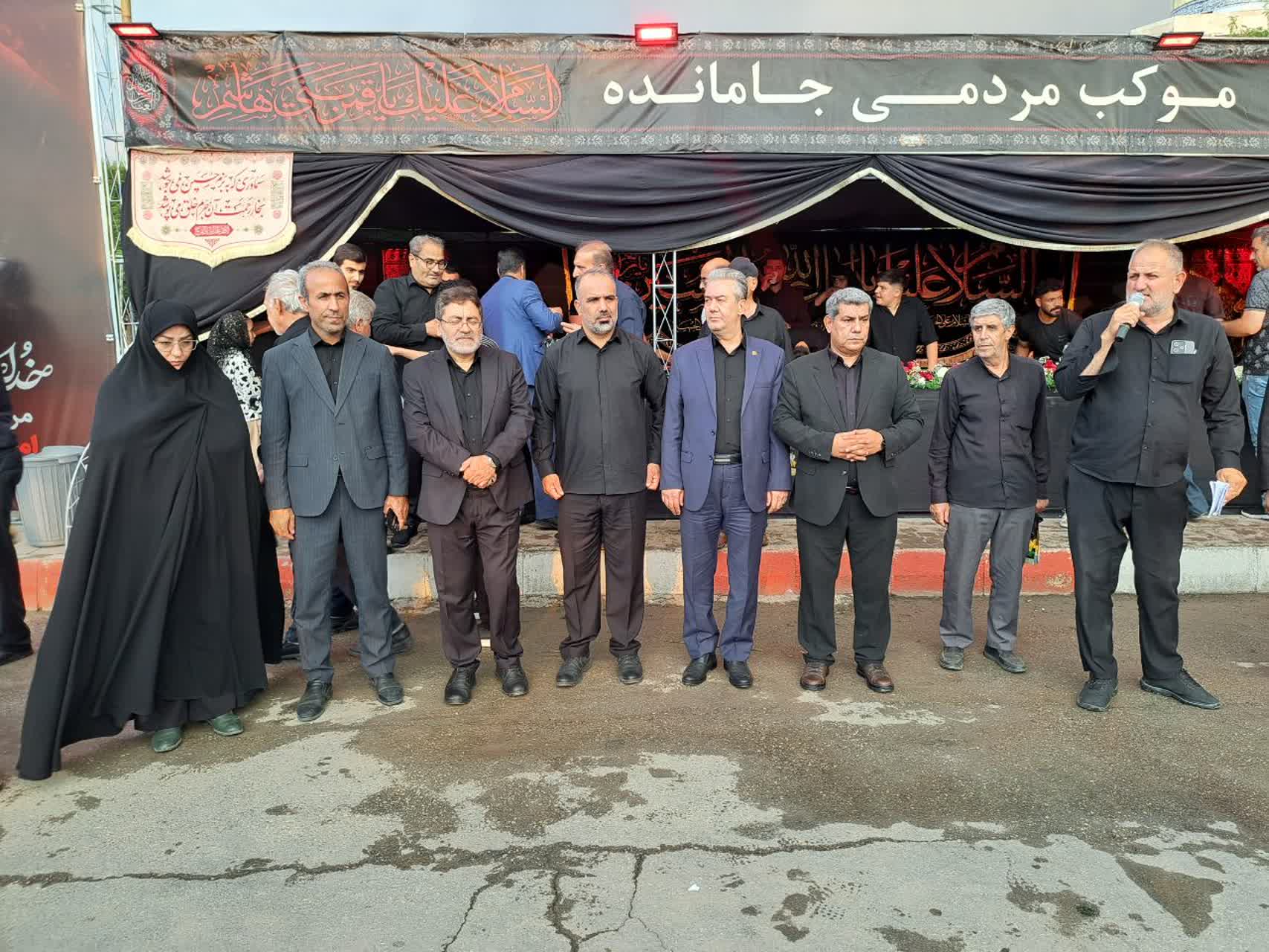 طنین نوای سوگواری در پلدشت؛ اجتماع پرشور دلدادگان رهبر شهید برگزار شد