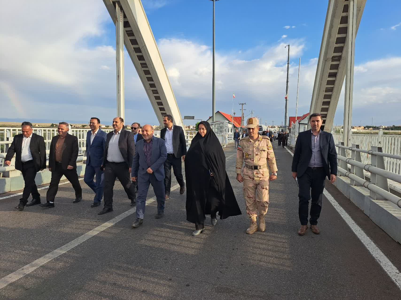بازدید معاون وزیر جهاد کشاورزی از ظرفیت‌های دامپروری و پایانه مرزی پلدشت
