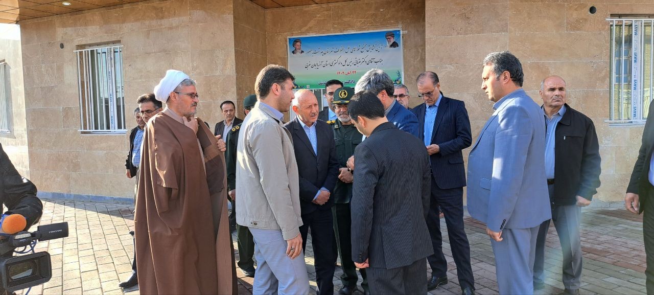 حضور رئیس دادگستری کل استان آذربایجان غربی در شهرستان پلدشت