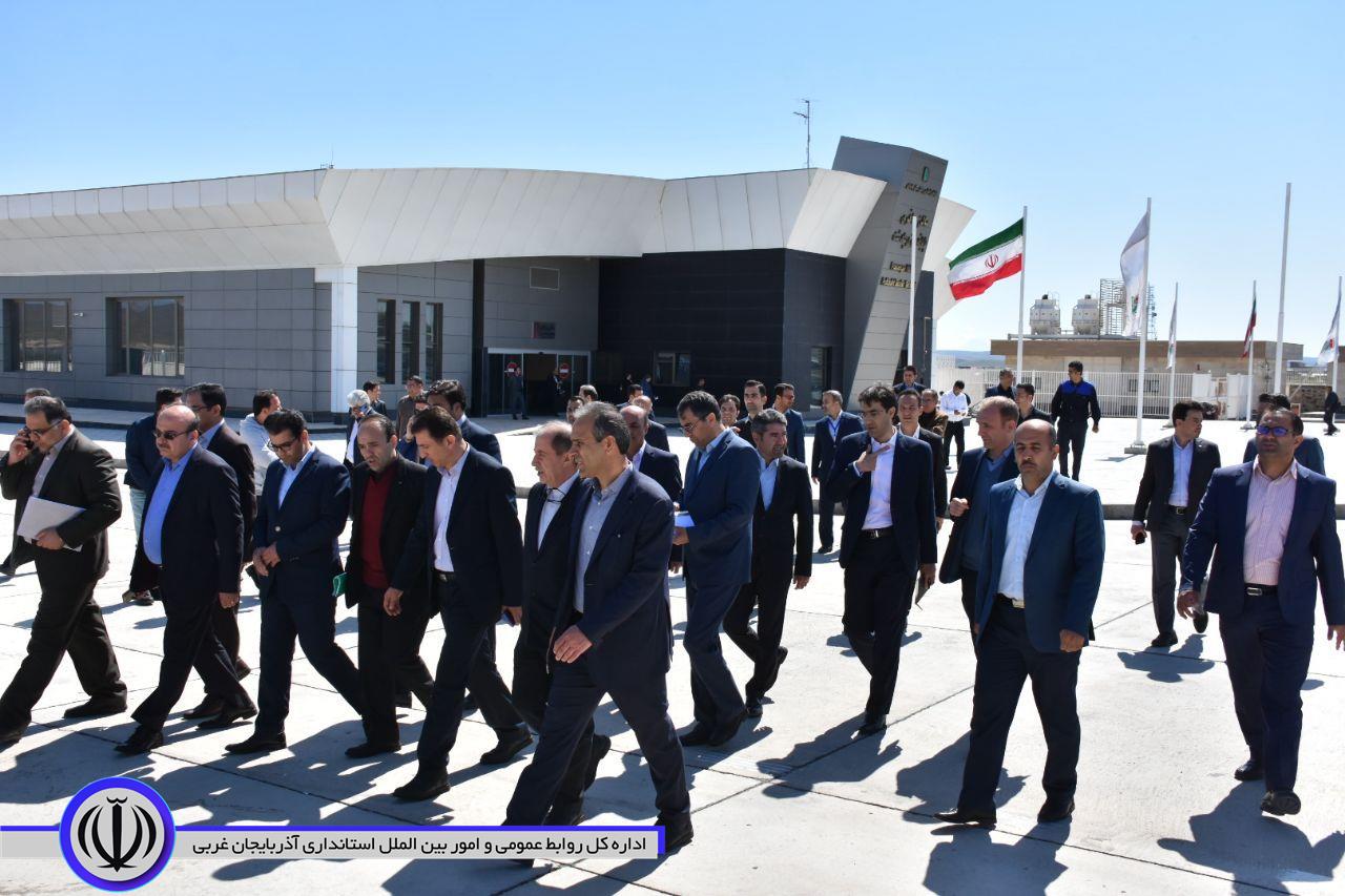 در جریان بازدید رئیس کل گمک ایران از پایانه مرزی پلدشت