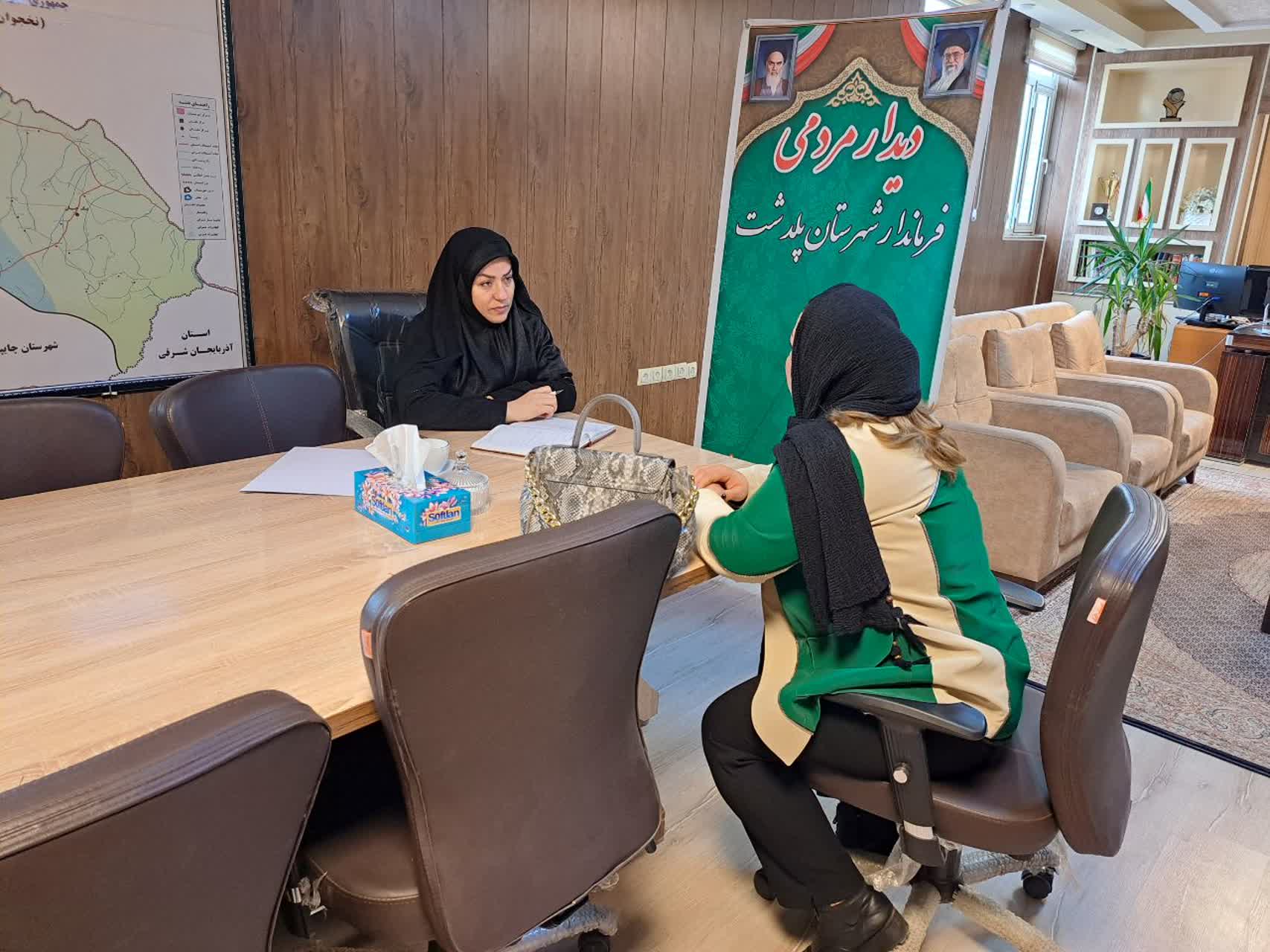 برگزاری ملاقات مردمی فرماندار شهرستان پلدشت+تصاویر