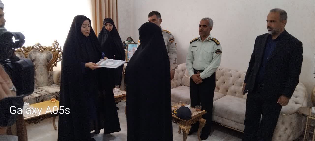 بمناسبت گرامیداشت سالروز شهادت شهدای خدمت صورت پذیرفت