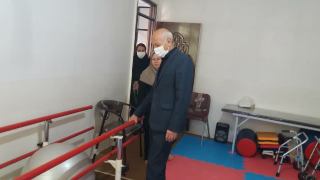بازدید فرماندار شهرستان از بهزیستی پلدشت