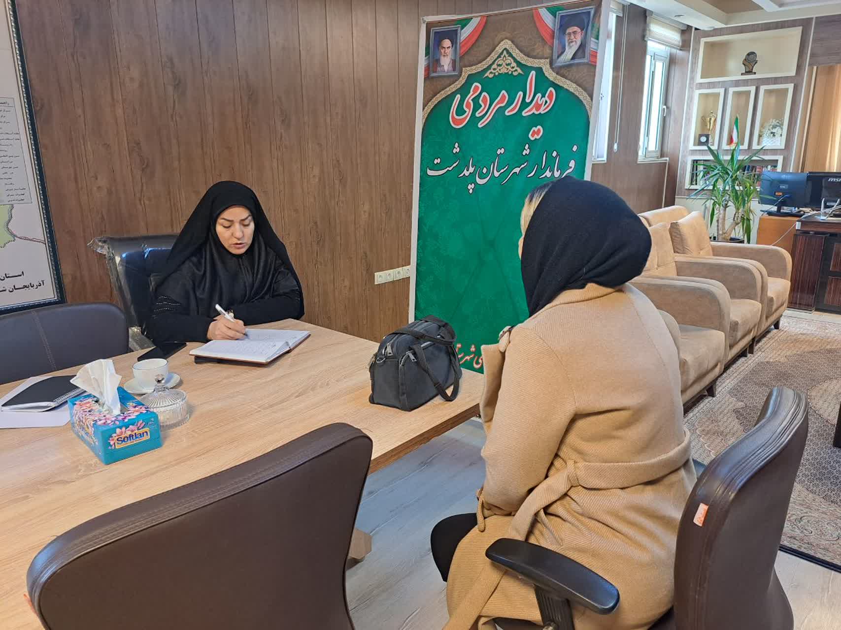 برگزاری ملاقات مردمی فرماندار شهرستان پلدشت+تصاویر