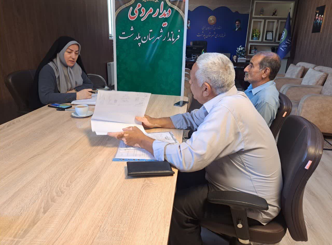 برگزاری ملاقات مردمی فرماندار شهرستان پلدشت
