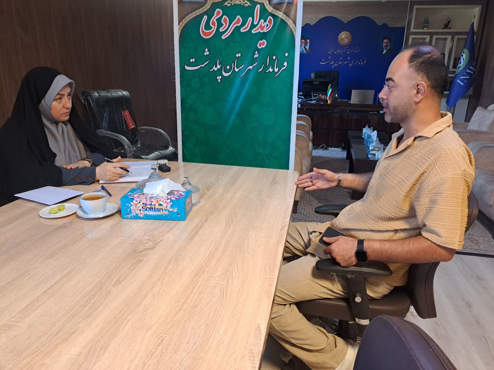برگزاری ملاقات مردمی فرماندار شهرستان پلدشت