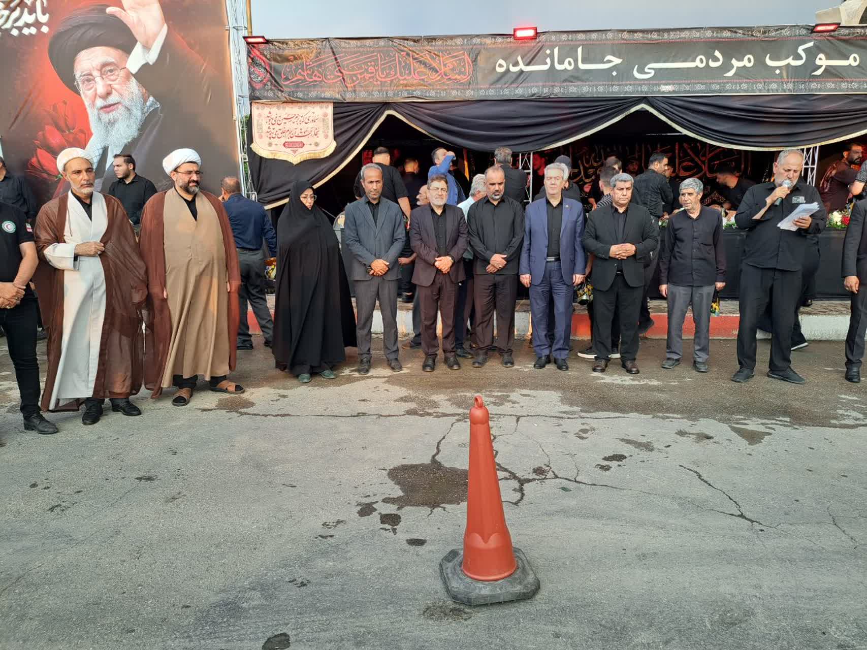 طنین نوای سوگواری در پلدشت؛ اجتماع پرشور دلدادگان رهبر شهید برگزار شد