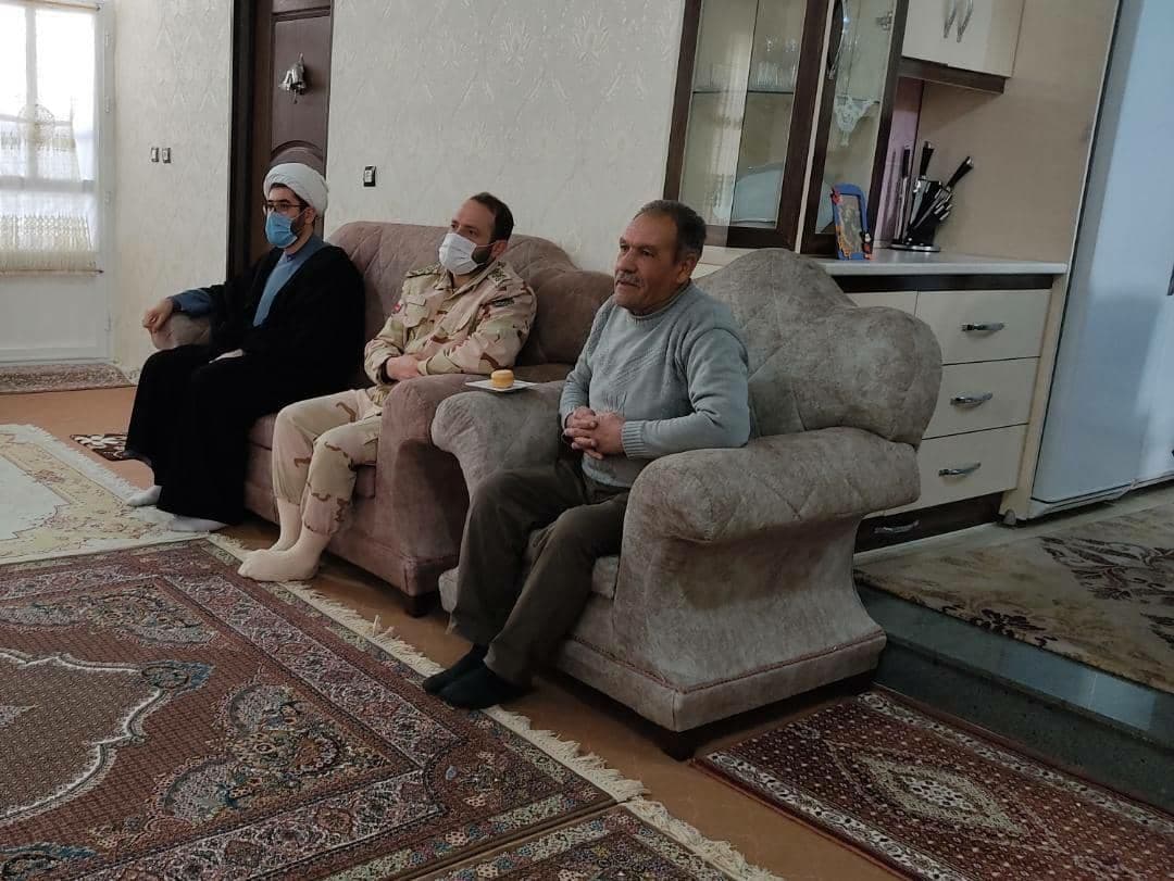 دیدار و دلجویی فرماندار از جانبازان سرافراز شهرستان پلدشت
