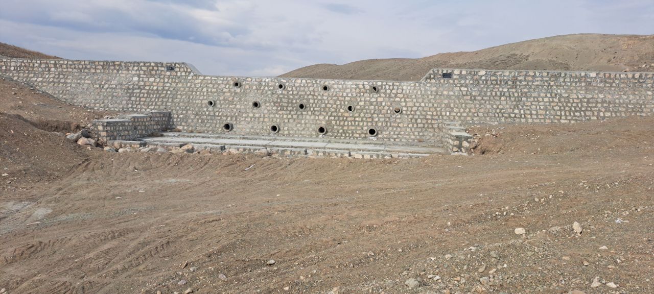 بهره برداری از پروژه آبخیزداری در شهرستان پلدشت