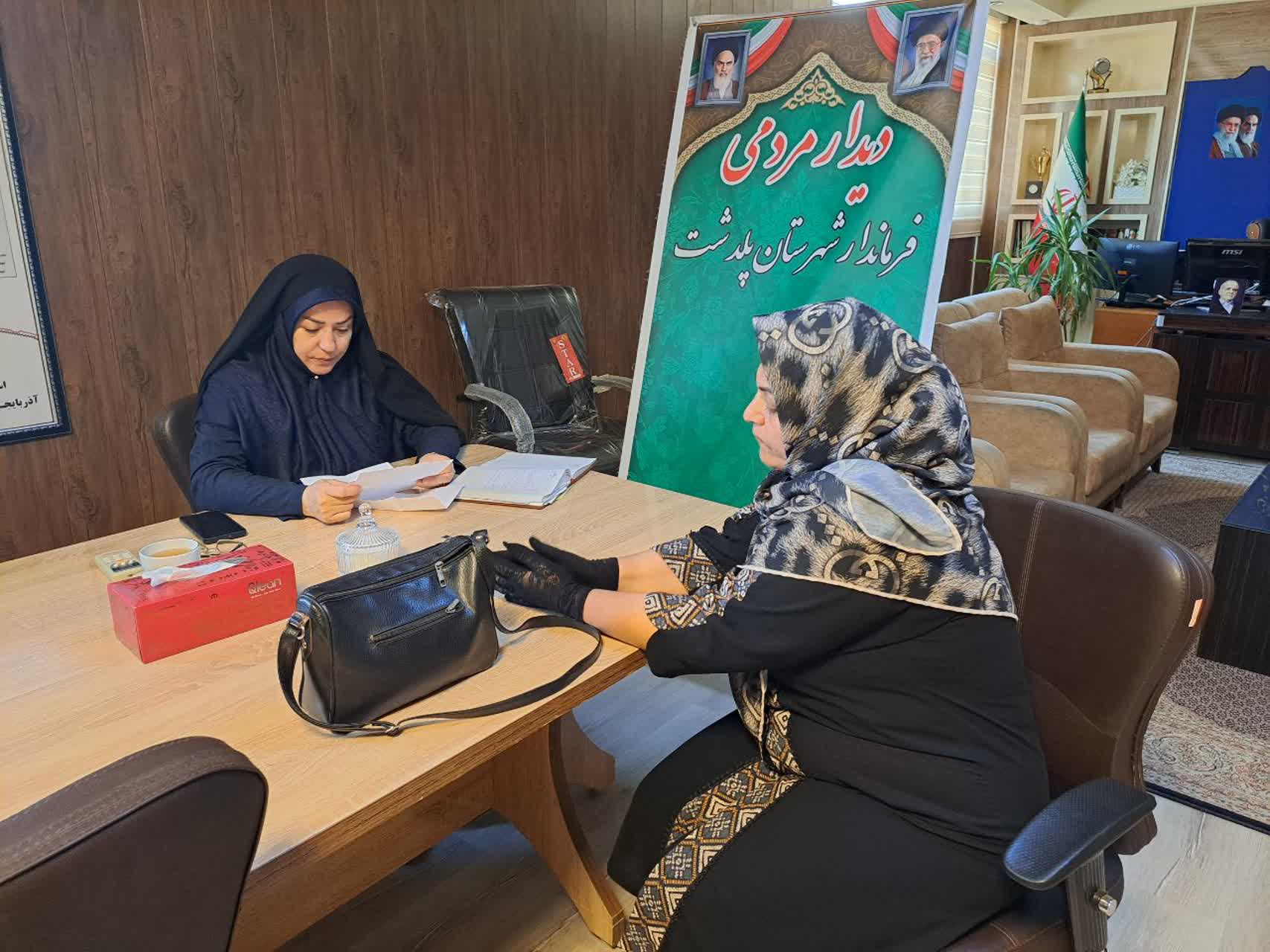برگزاری ملاقات مردمی فرماندار شهرستان پلدشت