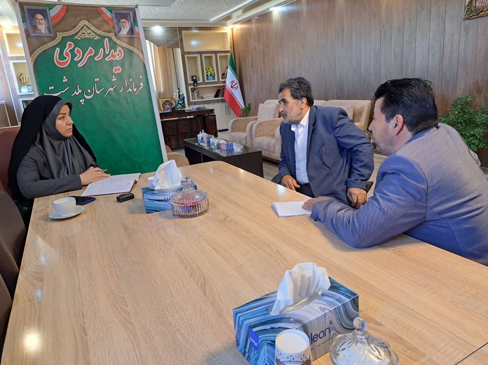 ملاقات مردمی فرماندار شهرستان پلدشت