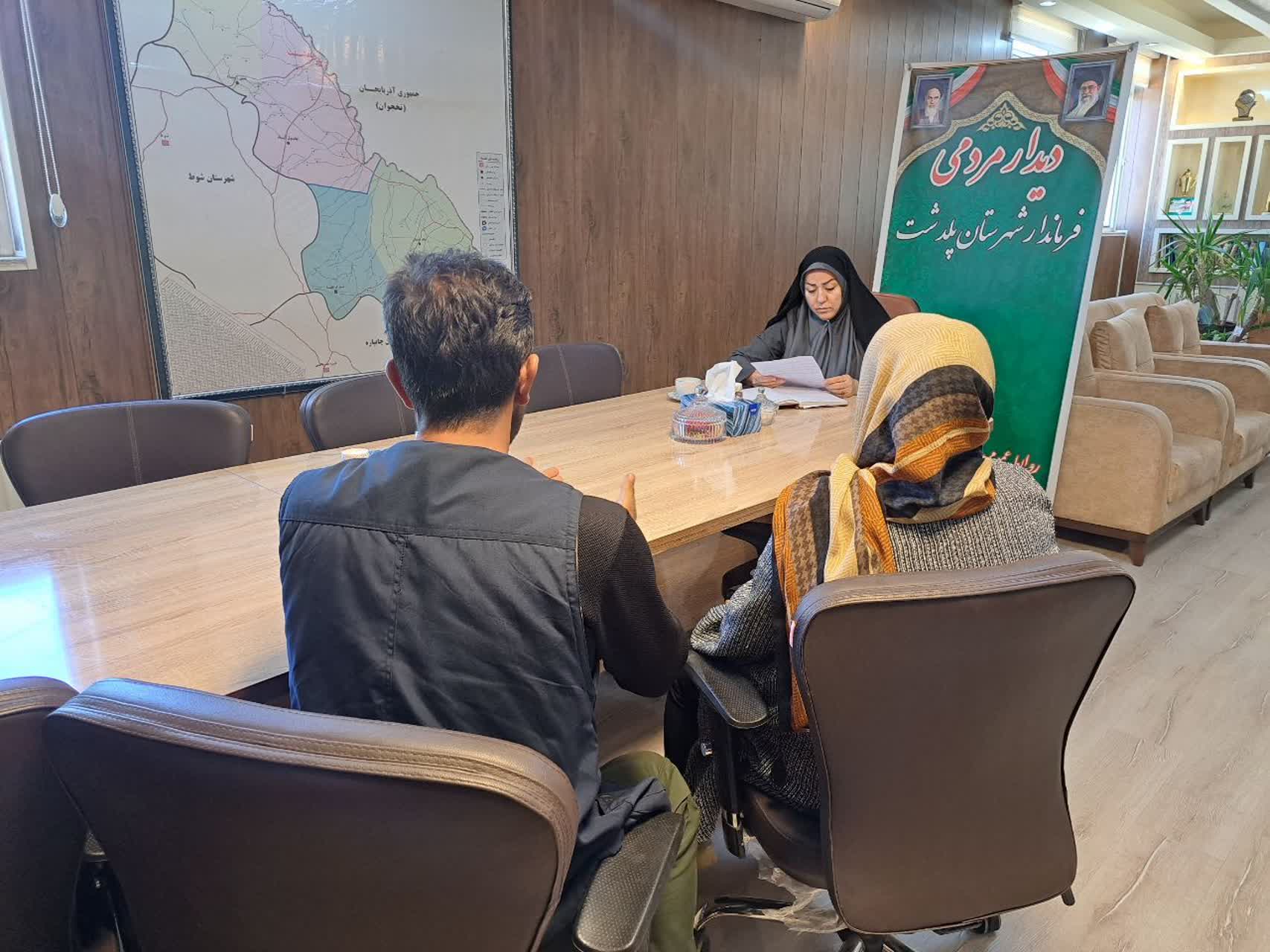 ملاقات مردمی فرماندار شهرستان پلدشت