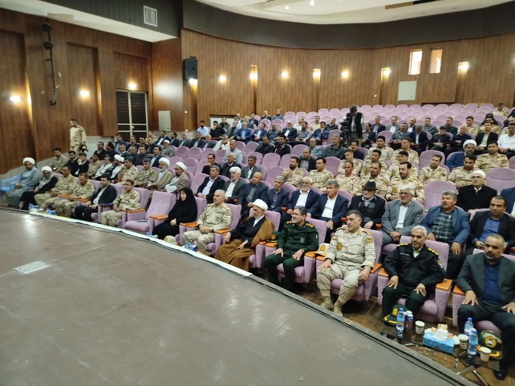 آیین معارفه فرمانده هنگ مرزی شهرستان پلدشت برگزار شد