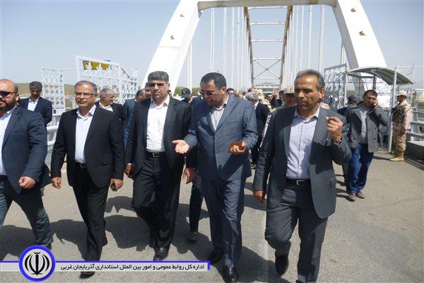 بازدید حیدری مدیر کل امور مرزی وزارت کشور از پایانه مرزی شهرستان پلدشت.