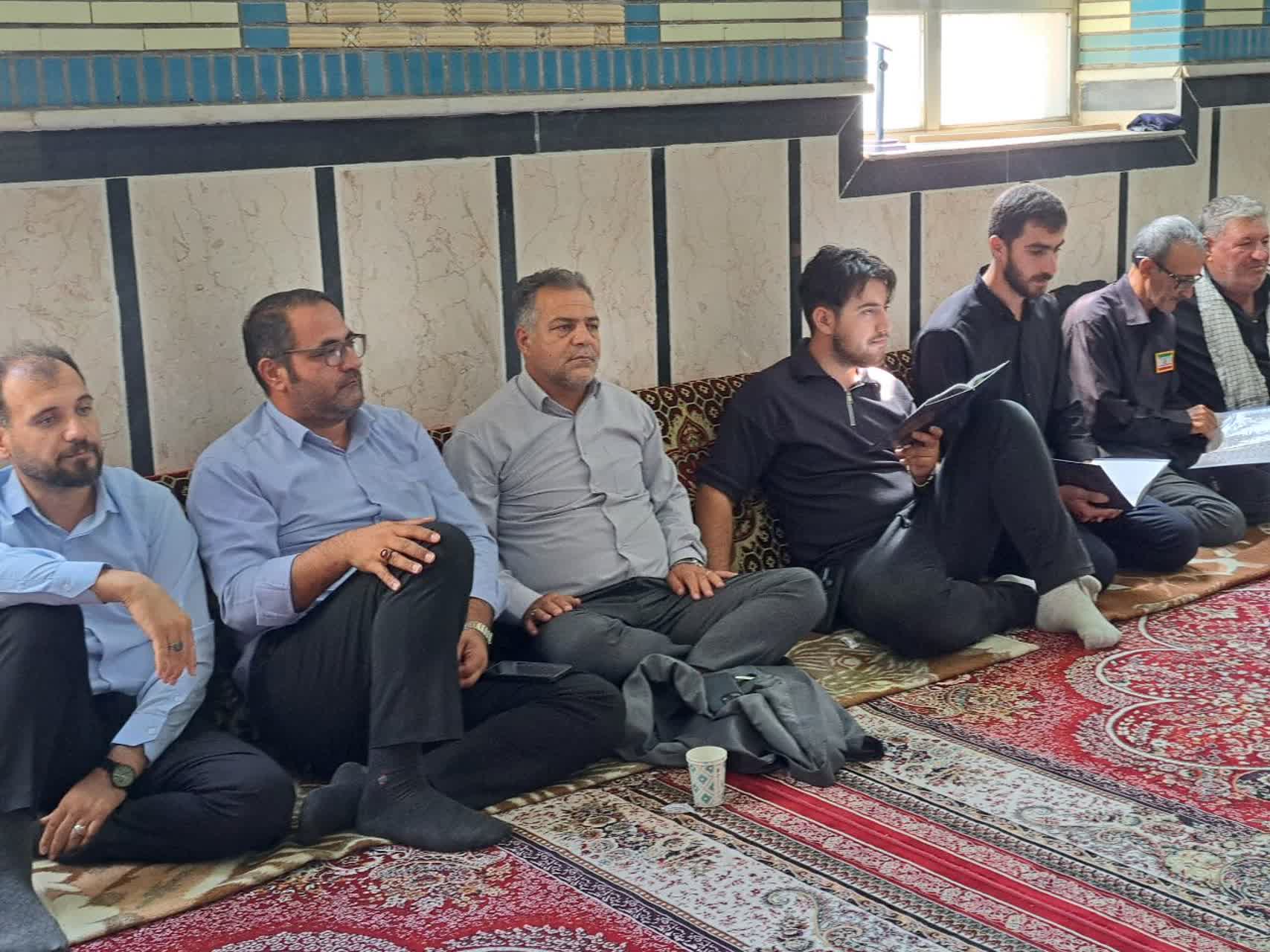 مراسم چهلمین روز شهادت رهبر شهید در پلدشت برگزار شد