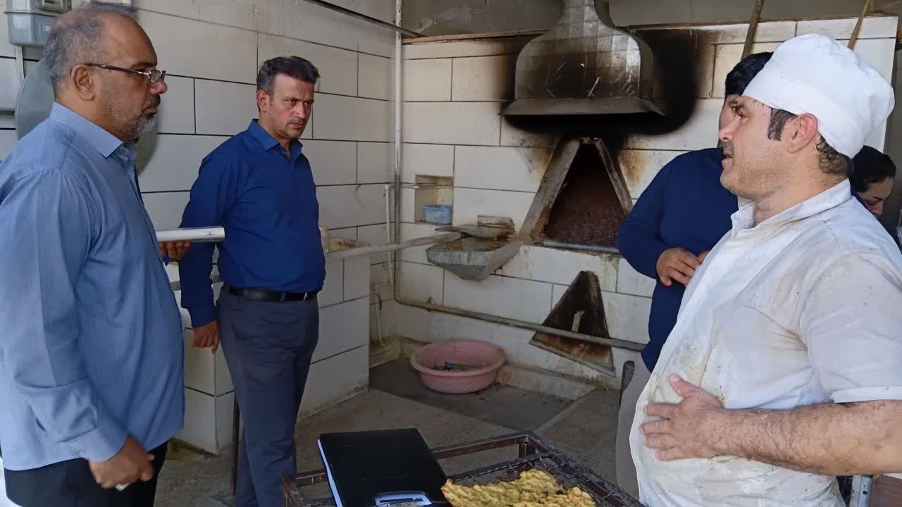 بازدید میدانی معاون سیاسی، امنیتی و اجتماعی فرمانداری شهرستان از نانوایی‌های سطح شهر پلدشت