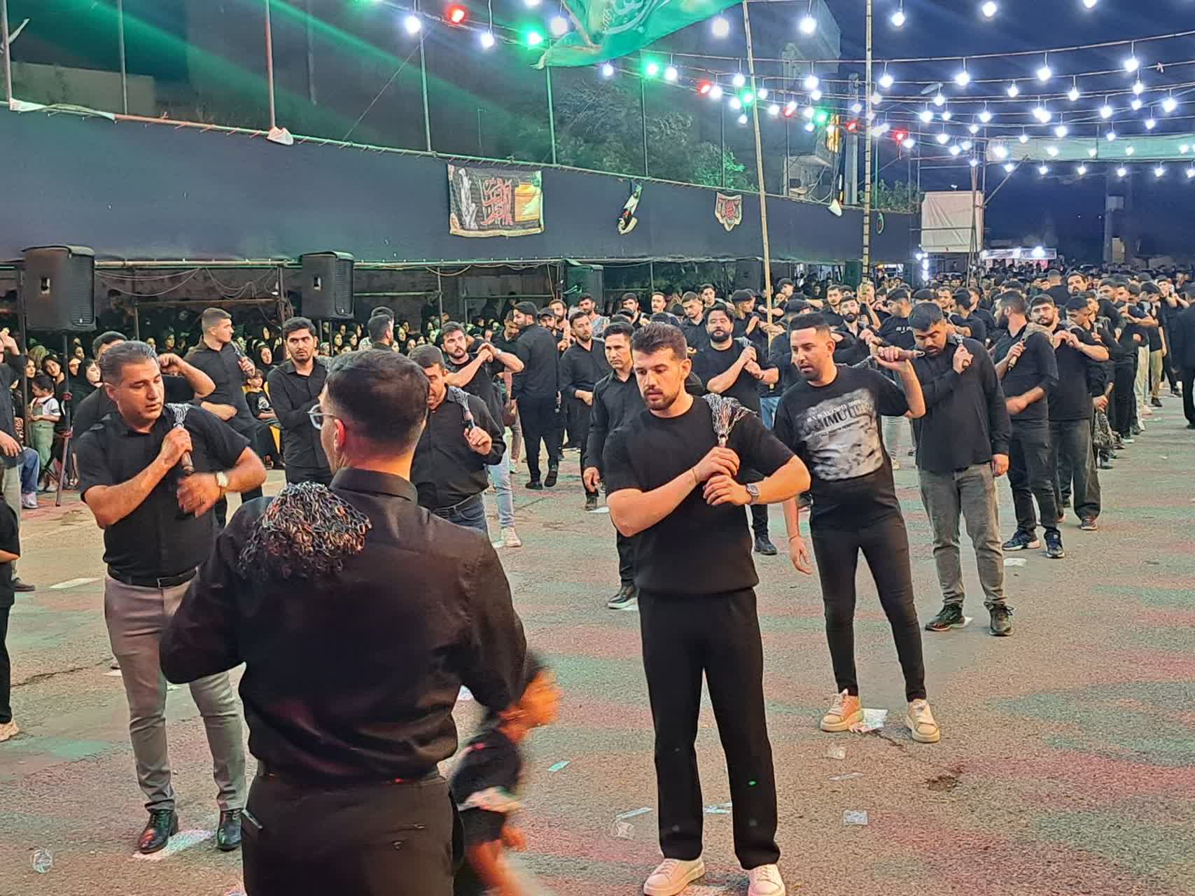فرماندار شهرستان پلدشت، در هیئت‌های عزاداری