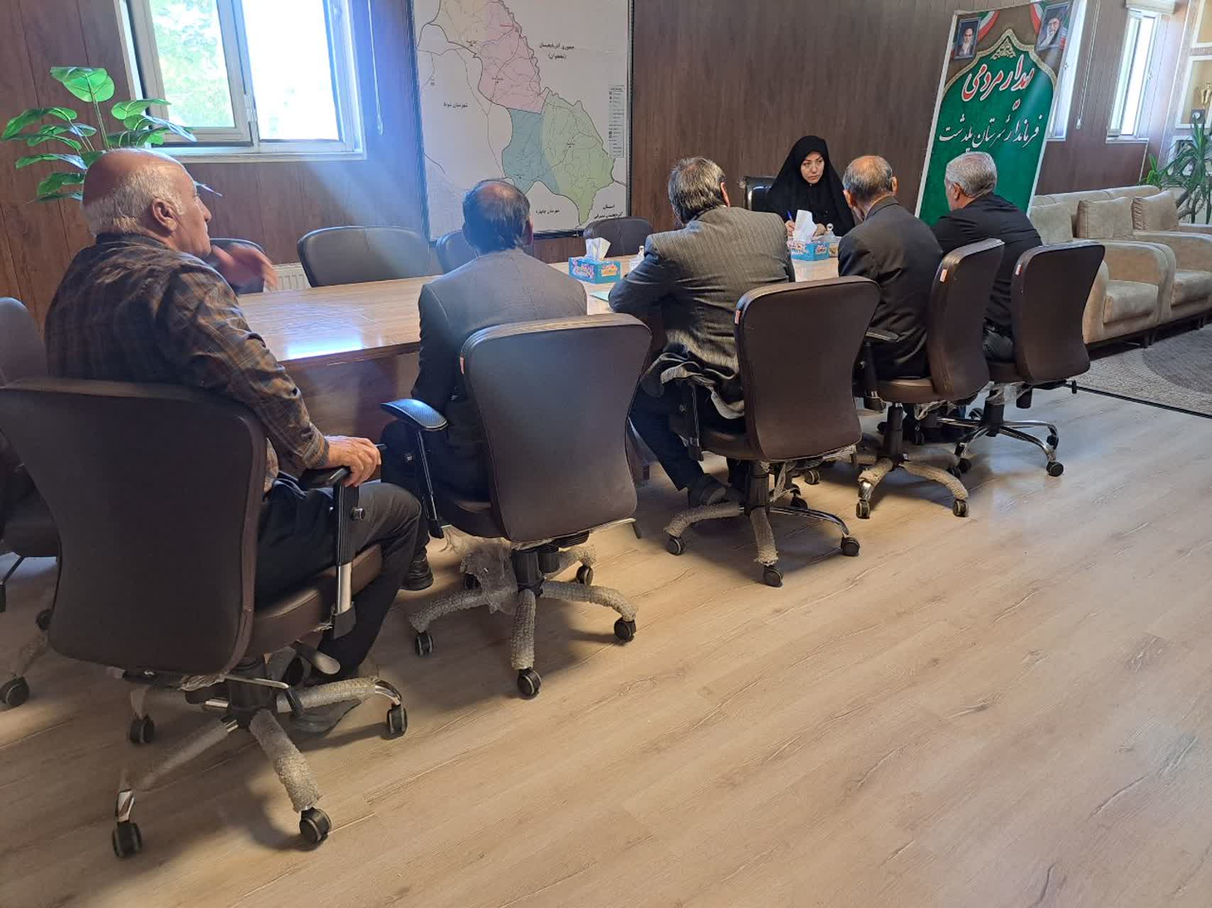 برگزاری ملاقات مردمی فرماندار شهرستان پلدشت