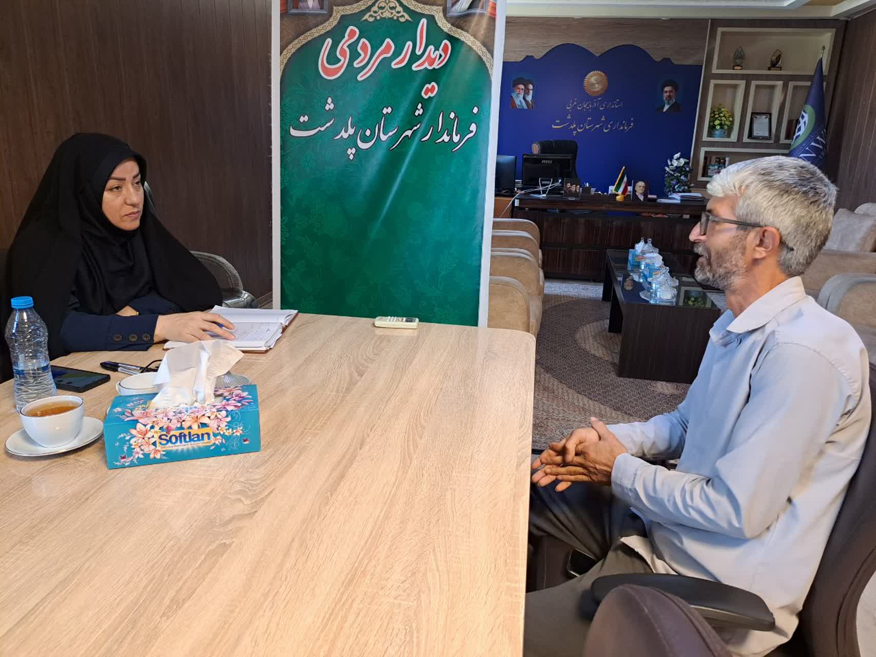 برگزاری ملاقات مردمی فرماندار شهرستان پلدشت