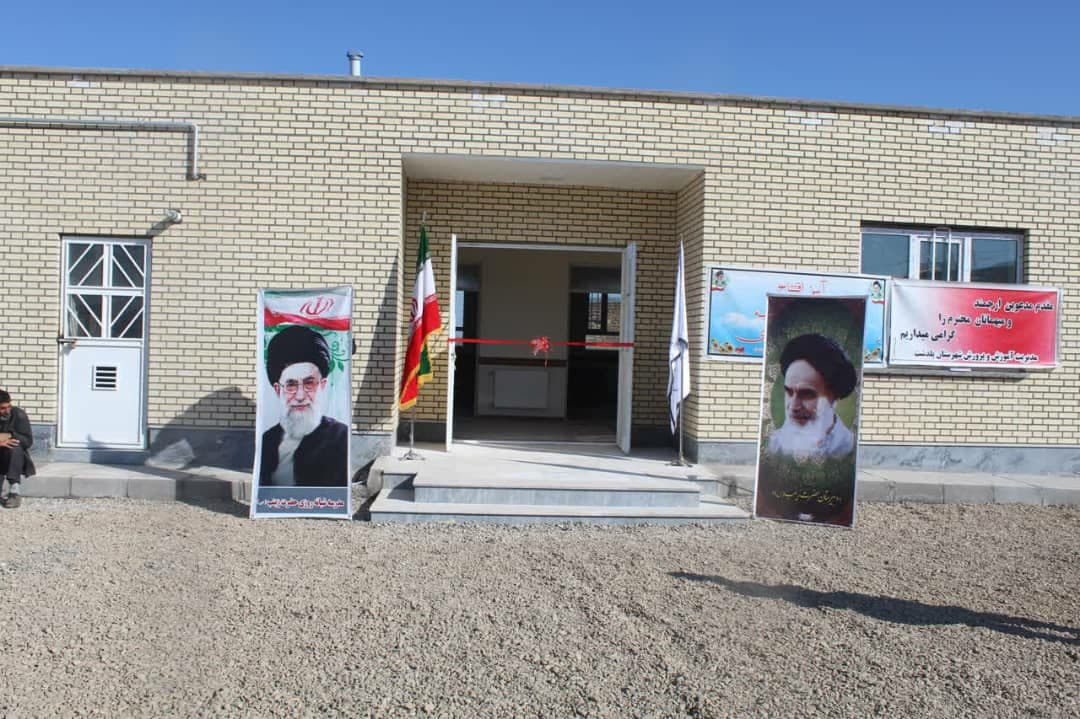 ادامه روزهای خوب مدرسه سازی در شهرستان پلدشت