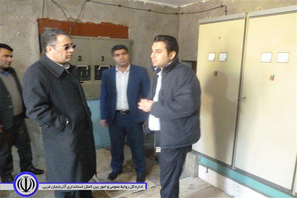 بازدید فرماندار از مجتمع آبرسانی شهرک ارس