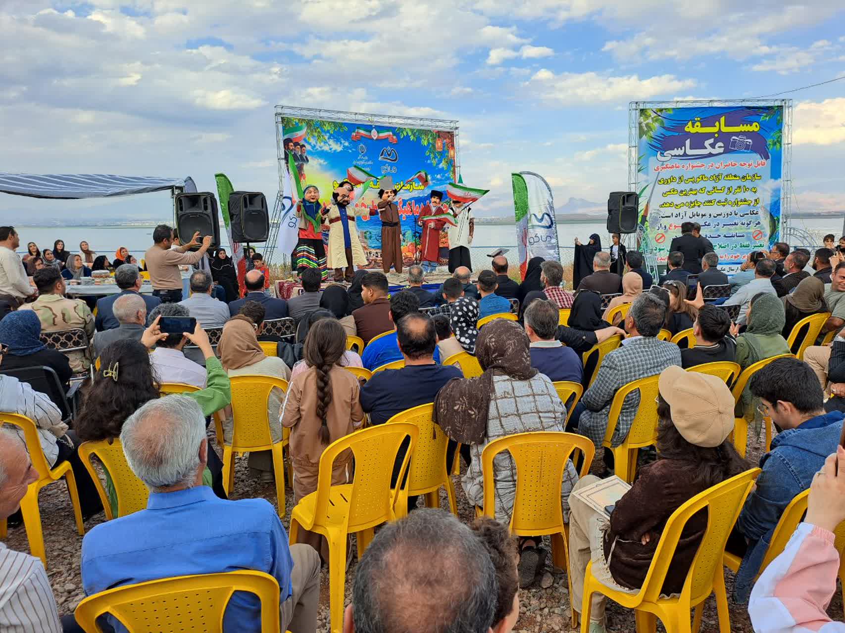 گزارش تصویر/ جشنواره خانوادگی ماهی‌گیری در پلدشت برگزار شد