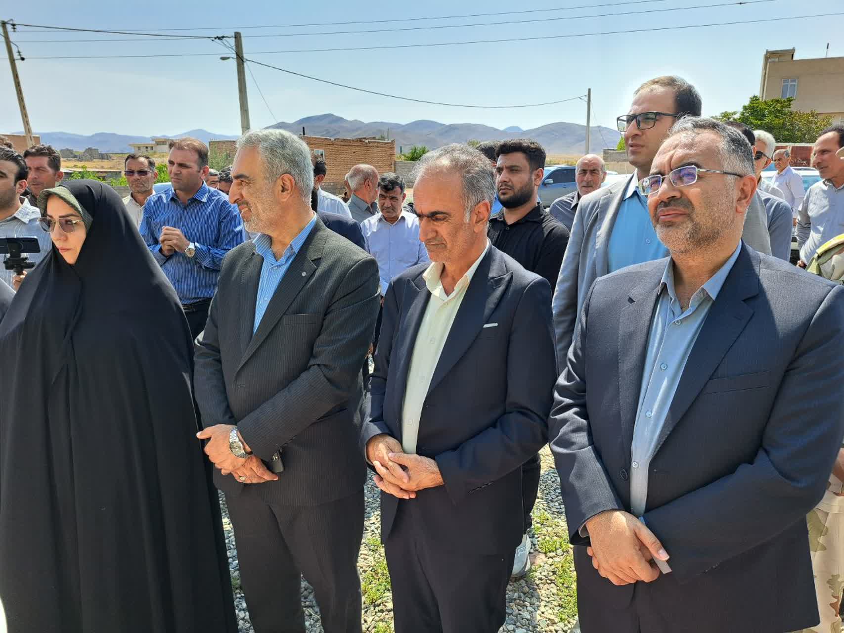 افتتاح مدرسه سه‌کلاسه مشارکتی روستای نصرت آباد شهرستان پلدشت