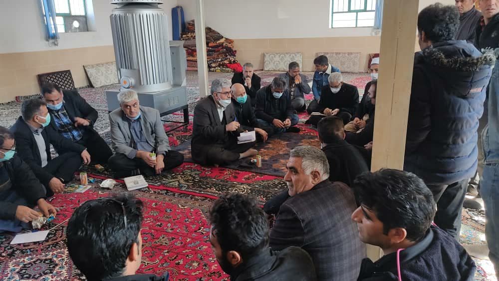 دیدار چهره به چهره و صمیمی فرماندار پلدشت با مردم فهیم روستای میرزا کندی از توابع بخش مرکزی شهرستان