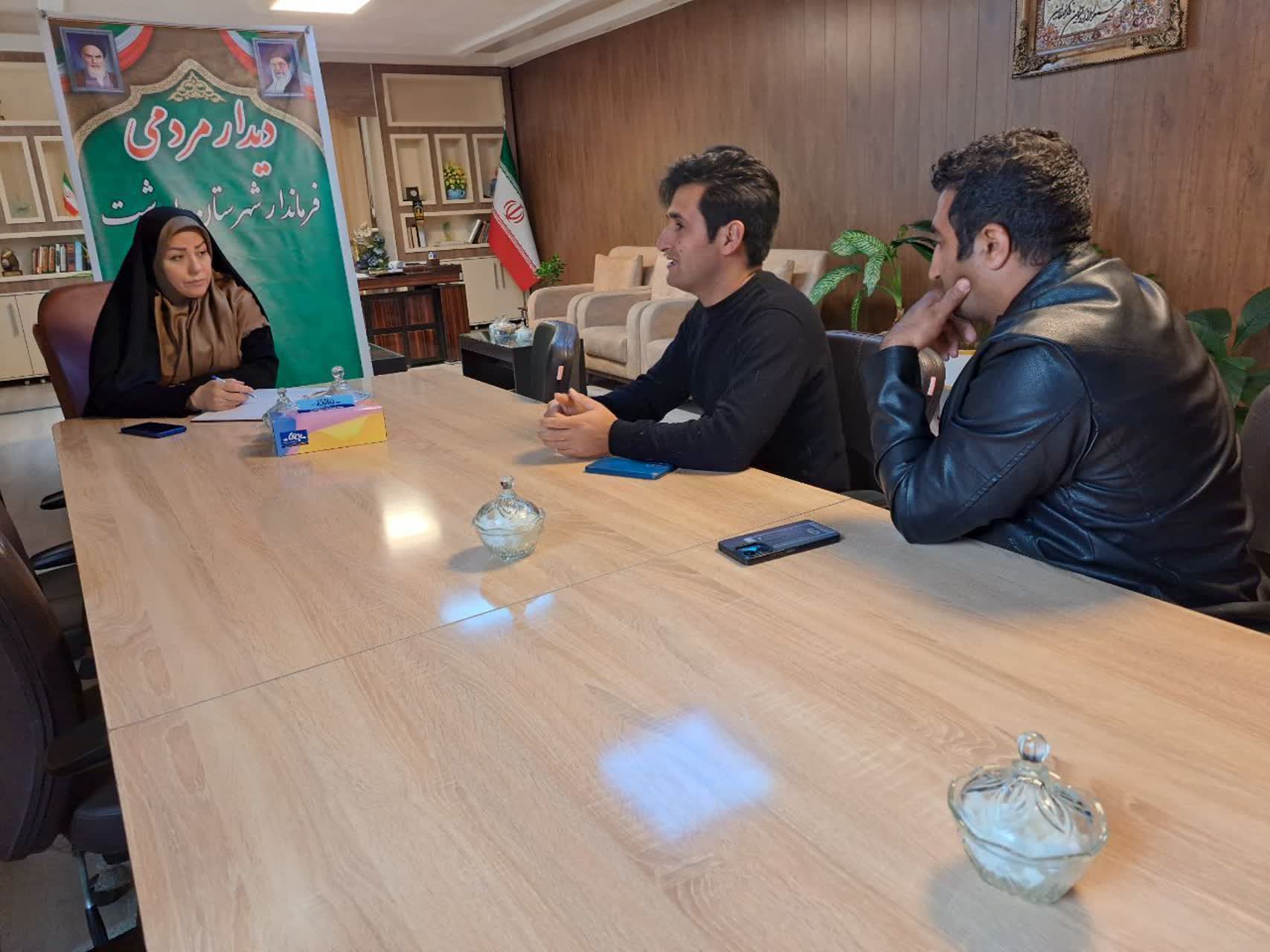 ملاقات مردمی فرماندار شهرستان پلدشت