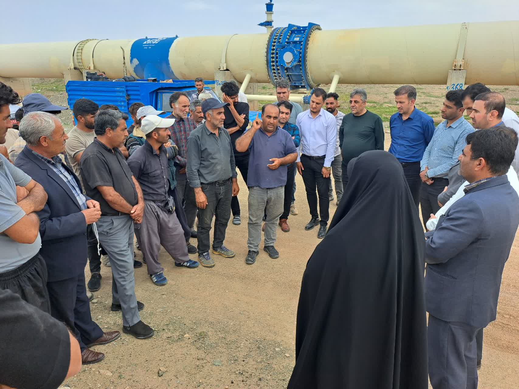 علاوه بر خط انتقال بهنگام، خط انتقال آب به سد کرمآباد نیز برای آبیاری در اختیار کشاورزان قرار گیرد