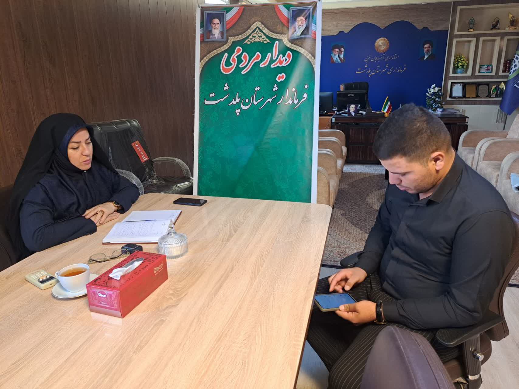 برگزاری ملاقات مردمی فرماندار شهرستان پلدشت