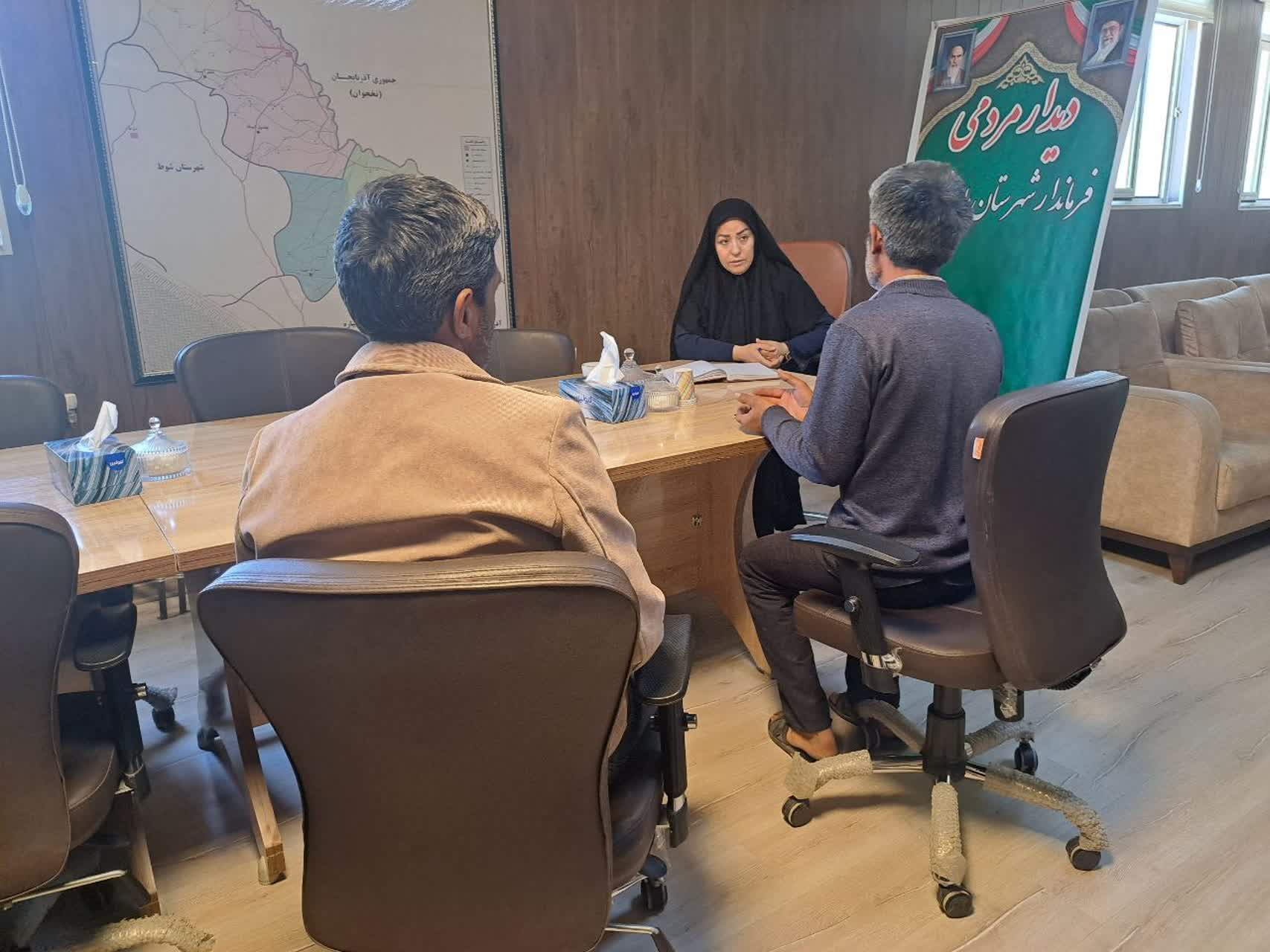 ملاقات مردمی فرماندار شهرستان پلدشت برگزار شد