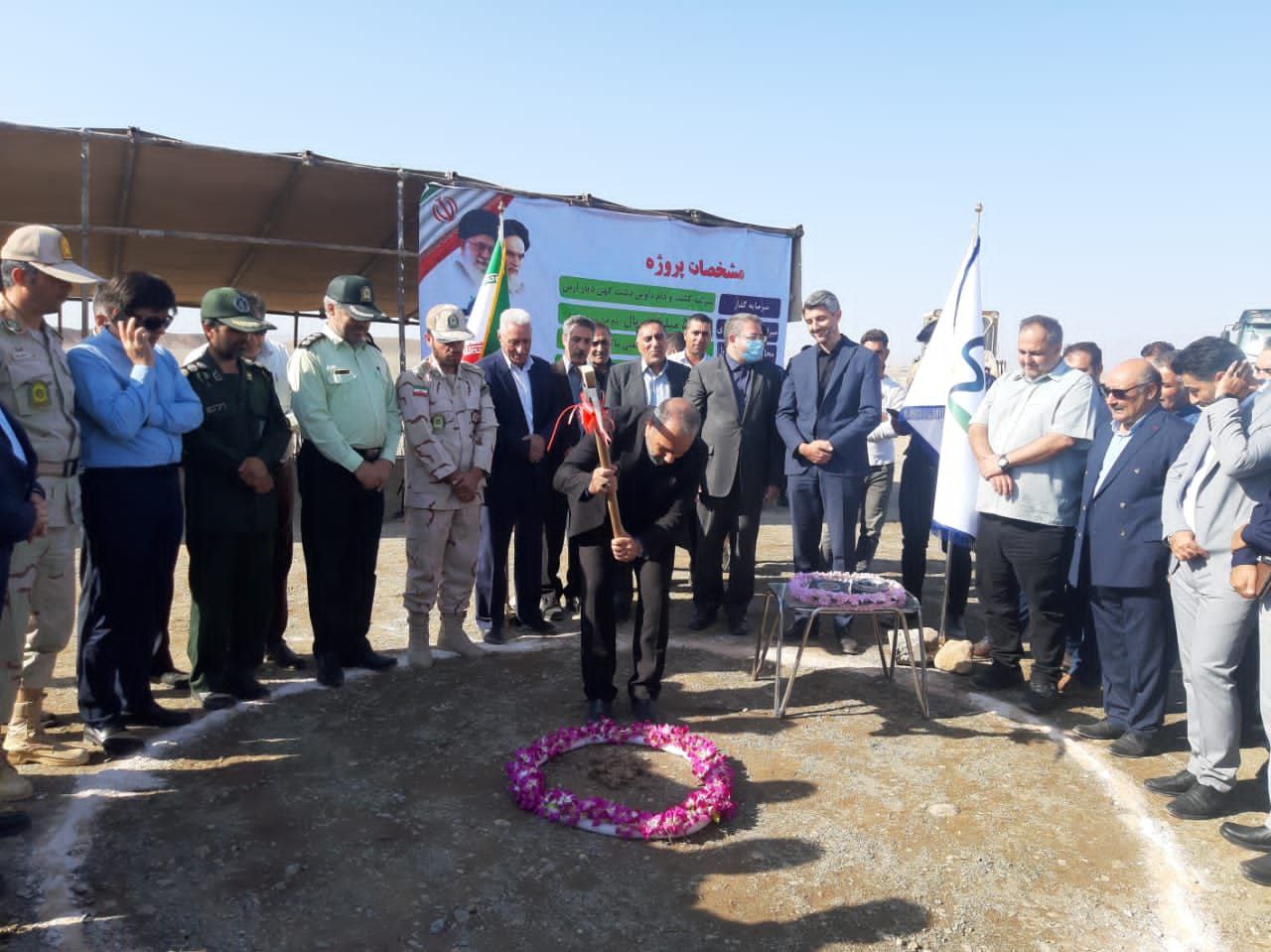 عملیات اجرایی احداث شرکت کشت و دام داوین دشت کهن دیار ارس آغاز شد