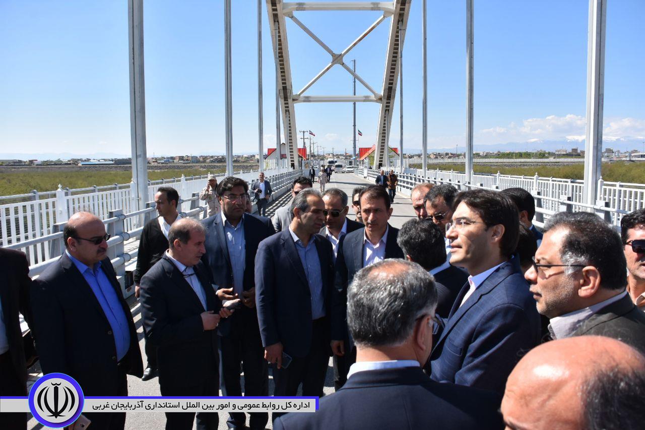 در جریان بازدید رئیس کل گمک ایران از پایانه مرزی پلدشت