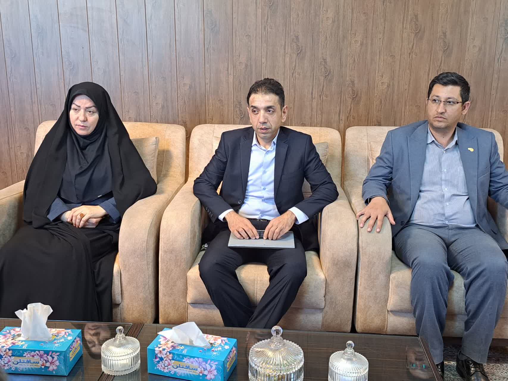 دیدار مدیرکل هواشناسی آذربایجان غربی با فرماندار پلدشت