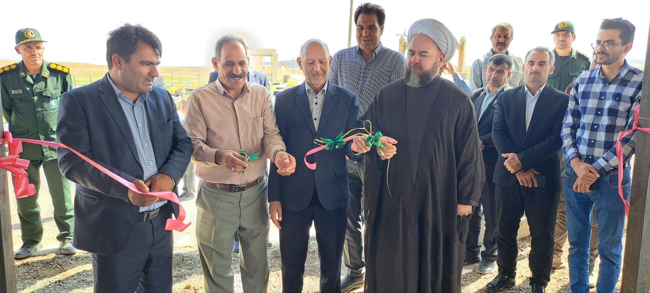 افتتاح غسالخانه روستای چخماقلوی سفلی توسط اکبرزاده کهریزی فرماندار شهرستان پلدشت