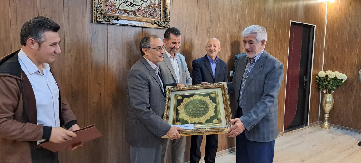 مراسم تکریم و معارفه مدیر جهاد کشاورزی شهرستان پلدشت