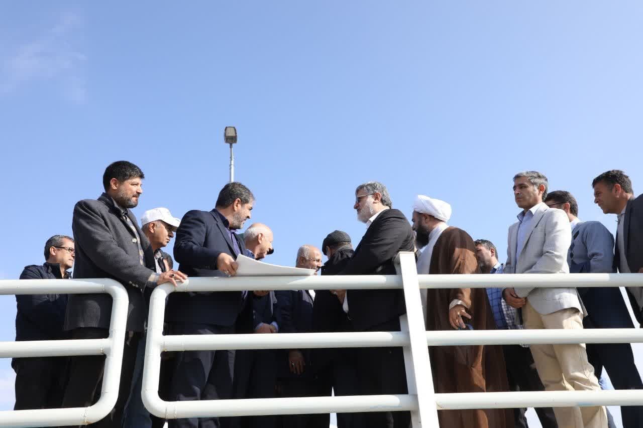 آلبوم تصویری / بازدید استاندار آذربایجانغربی از وضعیت سد کرم آباد در شهرستان پلدشت