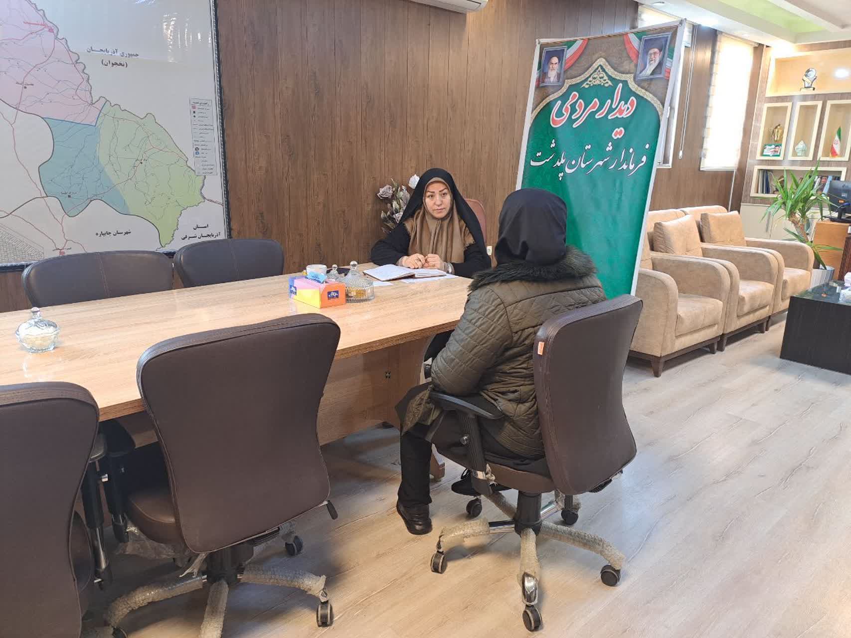 ملاقات مردمی فرماندار شهرستان پلدشت